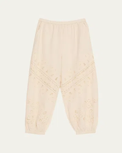 Sea Shanna Lace Loose-fit Pants In Multi