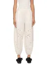 Sea Shanna Lace Track Pants In Cream In Neutral