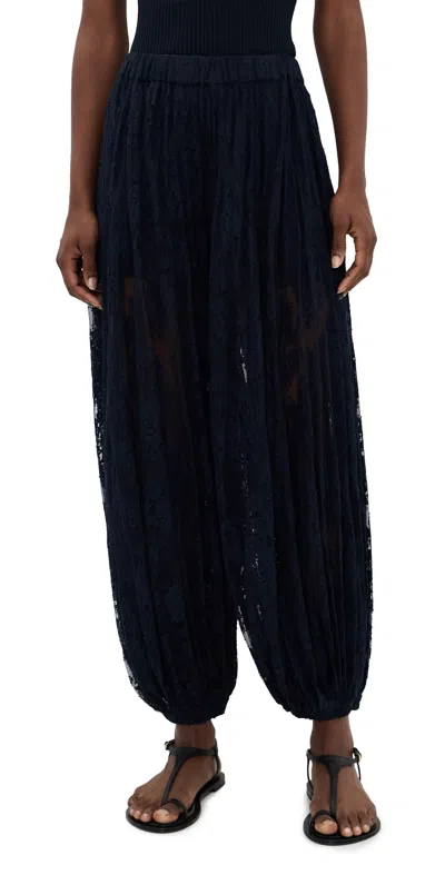 Sea Sharleen Lace Bubble Pants Navy In Blue