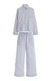 Sea Sheep Pj Set In Blue