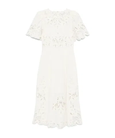 Sea Short Sleeve Dress In Multicolor
