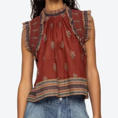 Sea Sierra Print Tank Top In Multi-colored