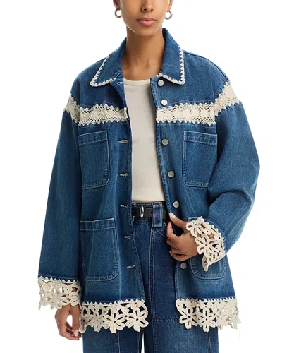 Sea Stasia Denim Jacket In Blue