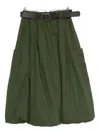Sea Sullivan Bubble Skirt In Green
