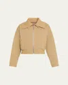 Sea Sullivan Sportswear Bomber Jacket In Brown