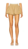 Sea Suzette Pleated Mini Skirt