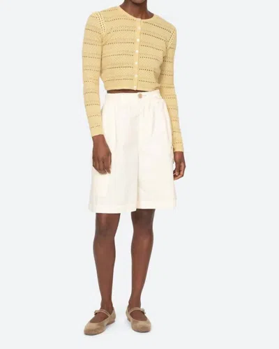Sea Syble Cardigan In Yellow