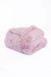 Sea To Me Blankets Palm Springs Plush Faux Fur Throw Blanket In Pink