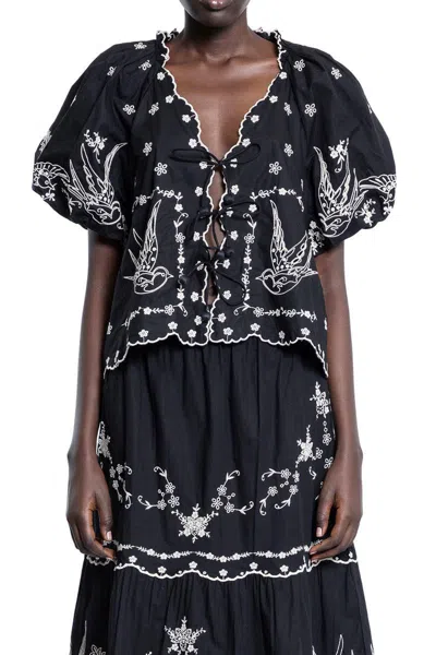Sea Tops In Black