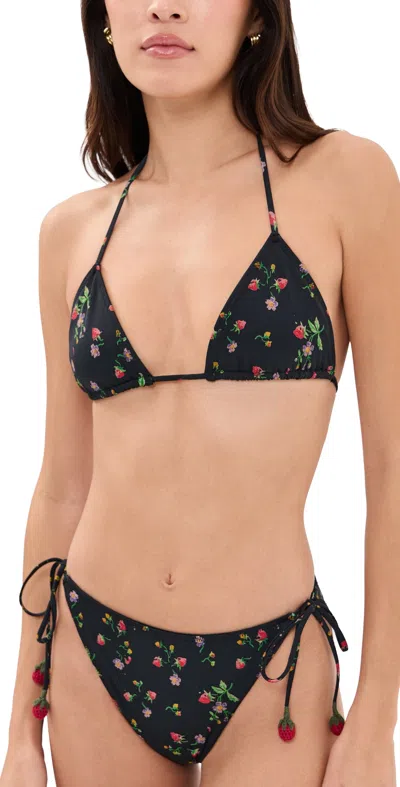 Sea Triangle Bikini Top Multi
