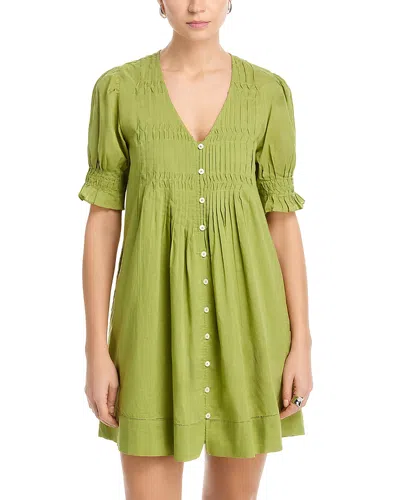 Sea Violet Short Sleeve Dress In Green