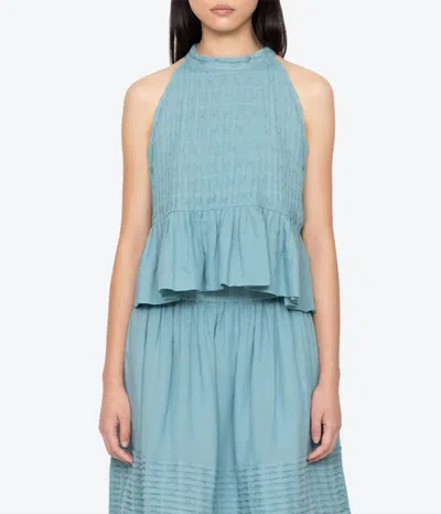 Sea Violet Tank In Blue