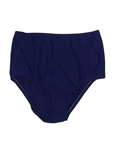 Pre-owned Sea Waves Swimsuit Bottoms In Blue