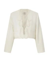 Sea Woman Jacket Cream Size S Polyester, Viscose