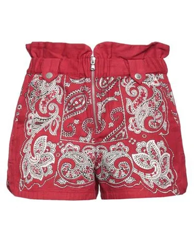Sea Woman Shorts & Bermuda Shorts Red Size 4 Cotton