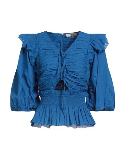 Sea Woman Top Blue Size M Organic Cotton