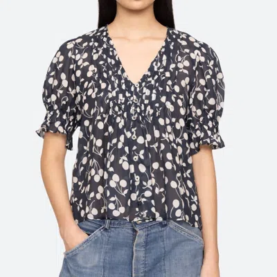 Sea Women's Cheri Print Top In Navy In Blue