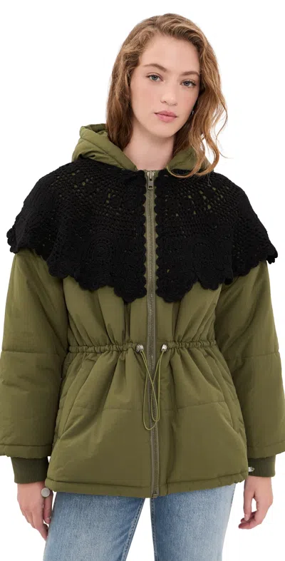 Sea Wright Puffer Jacket Army