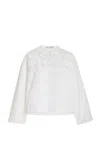 Sea X Paloma Vintage Paloma Eyelet Cotton Top In White
