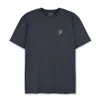 Sea_washed Men's Classic Statement Tee, Grey-blu In Gray