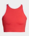 Seaav Coastal Tank Top In Orange