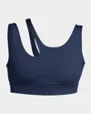 Seaav Cut Out Sports Bra In Blue