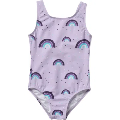 Seaesta Surf Kids' Sea Arches One-piece Swimsuit In Purple