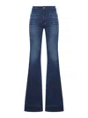 Seafarer Angeline Denim Jeans In Animal Print