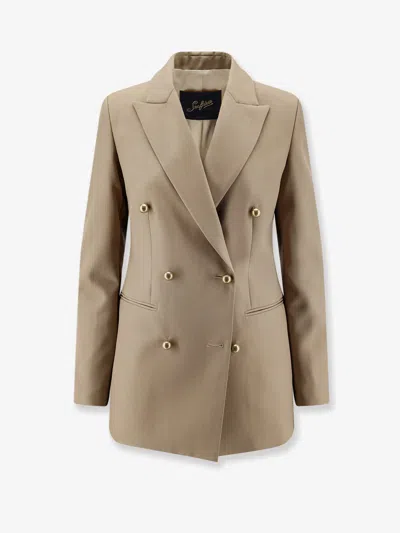 Seafarer Betty Virgin Wool Blazer In Neutral