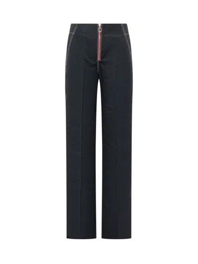 Seafarer Black Straight Flat Front Pants