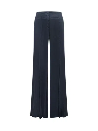 Seafarer Blue Regular Flat Front Pants