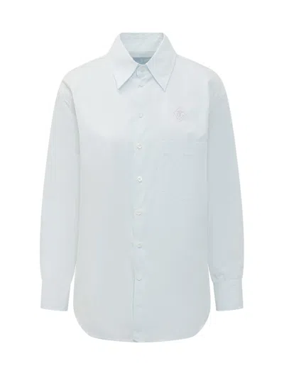 Seafarer Blue Relaxed Solid Shirt In Black