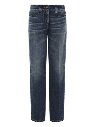 SEAFARER BUTTON-FASTENING JEANS