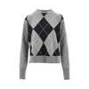 Seafarer Cashmere Knitted Sweater In Gray
