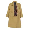 Seafarer Buttoned Panelled Coat