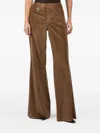 Seafarer Corduroy Trousers In Brown
