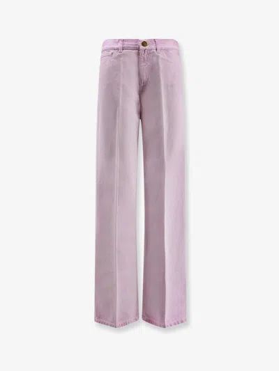 Seafarer Cotton Trousers In Pink