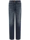Seafarer Button-fastening Jeans In Blue