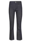 Seafarer Cropped Flare Denim Jeans