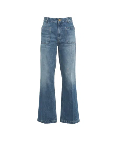 Seafarer Curt' Flared Jeans In Blue