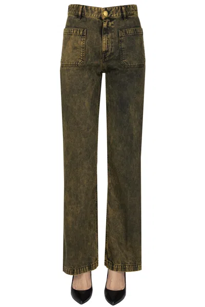 Seafarer Curt Jeans In Green