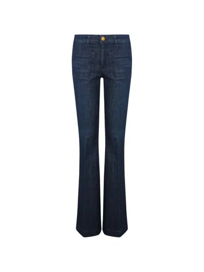 Seafarer Delphine Flared Jeans In Blue