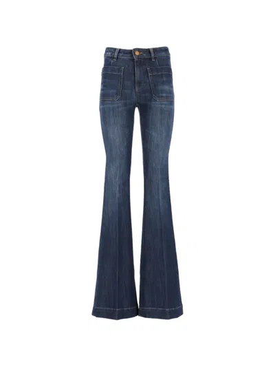 Seafarer Delphine Flared-leg Jeans In Blue
