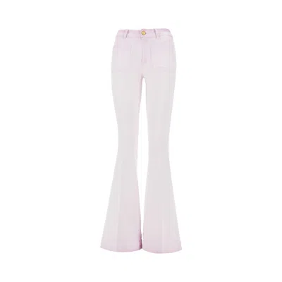 Seafarer Flared Trousers In Pink