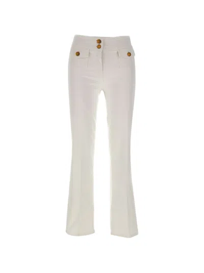 Seafarer Emil Flared Trousers In Neutral