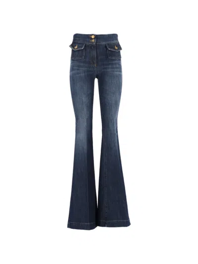 Seafarer Emy Flared-leg Jeans In Blue