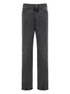 Seafarer Faded Straight-leg Jeans In Black