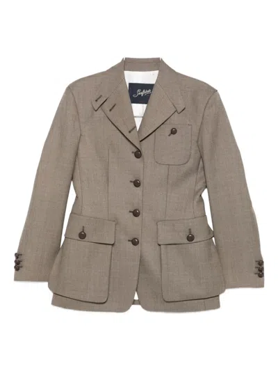 SEAFARER FLAP-POCKET BUTTON JACKET