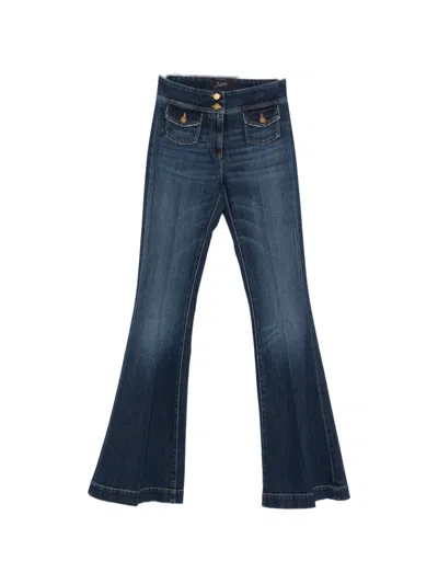 Seafarer Flap-pocket Jeans In Blue