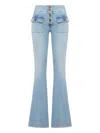 Seafarer Anais Flared Jeans In Blue